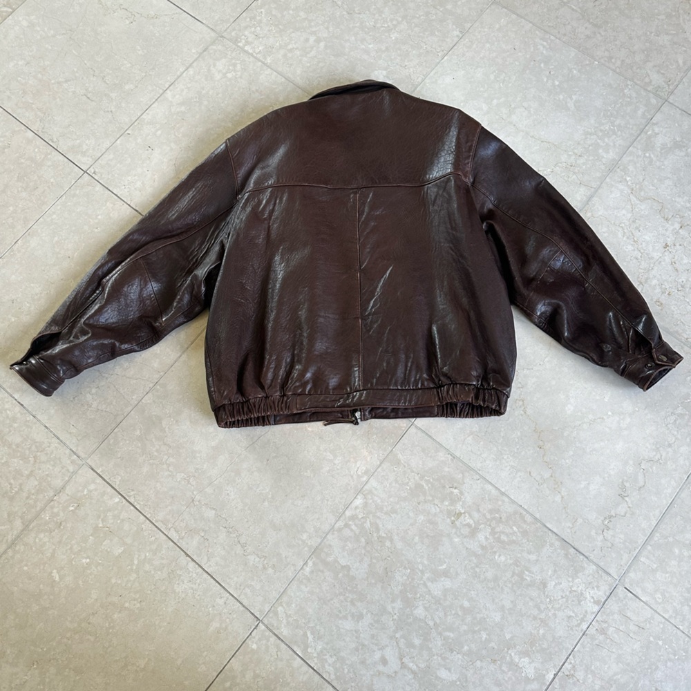 Johnston & Murphy Leather Jacket - Picture 5 of 6